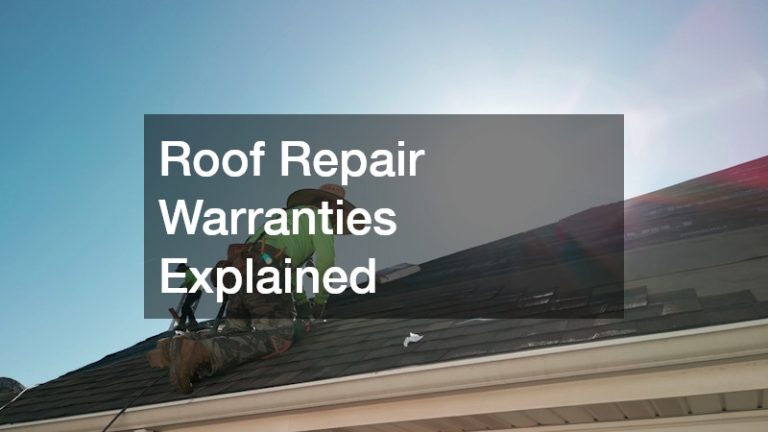 Roof Repair Warranties Explained